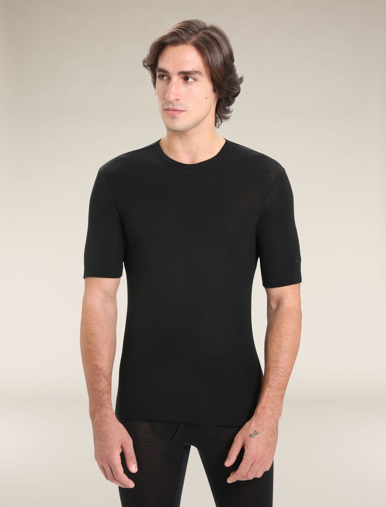 Herr 175 Everyday Long Sleeve Half Zip termisk topp i merino