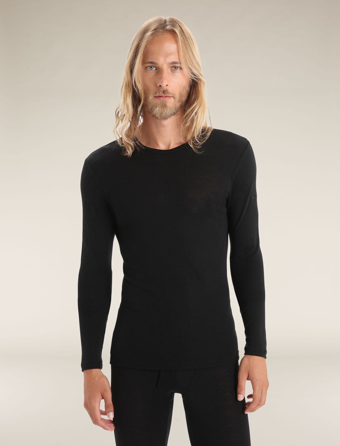 Herr 175 Everyday Long Sleeve Crewe termisk topp i merino