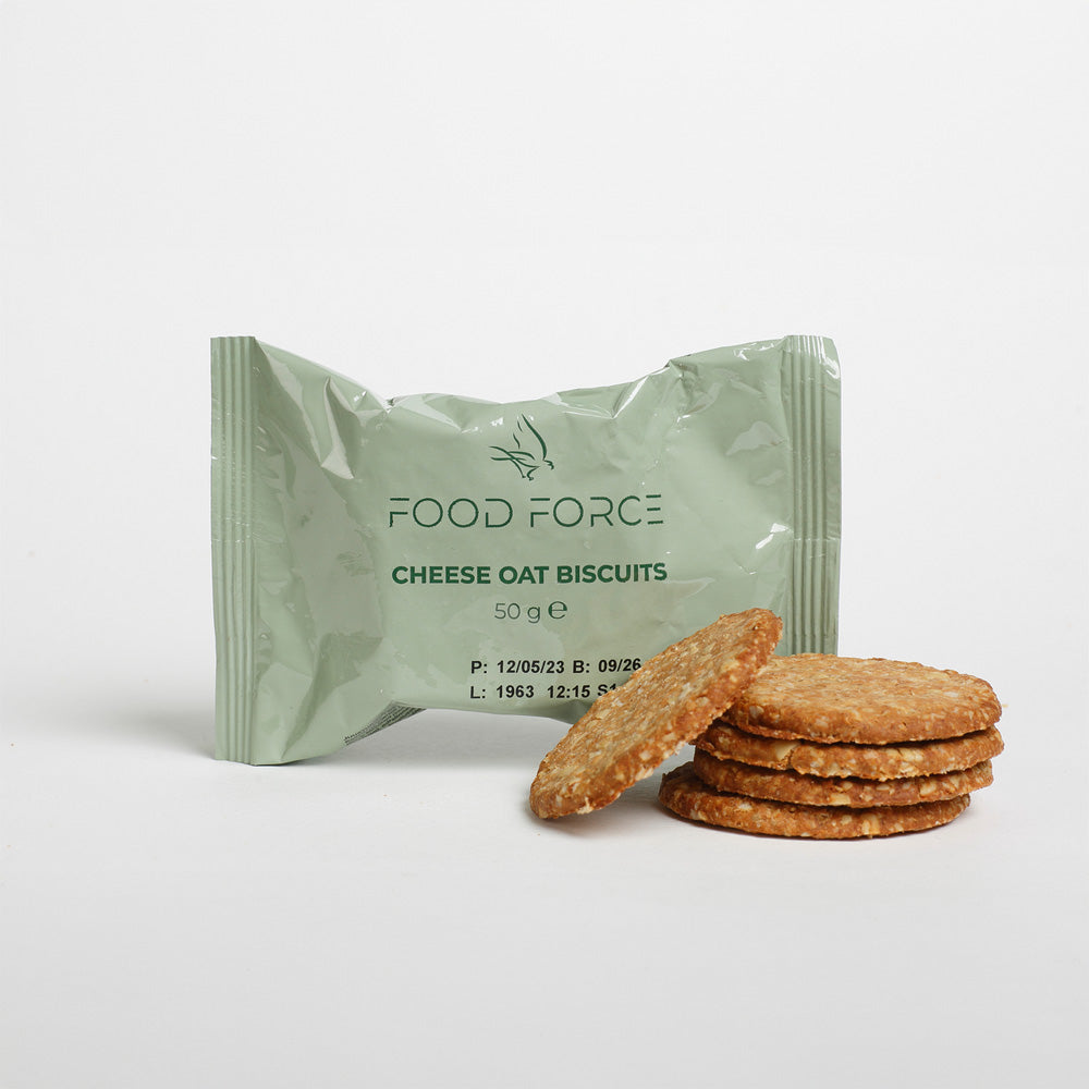 Food Force Cheese Oat Biscuits | 50g