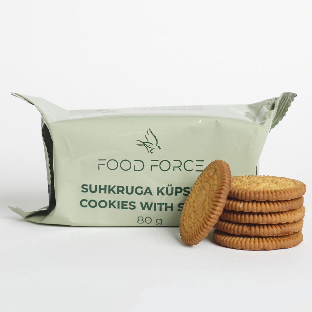 Food Force Cookies with Sugar | 80g