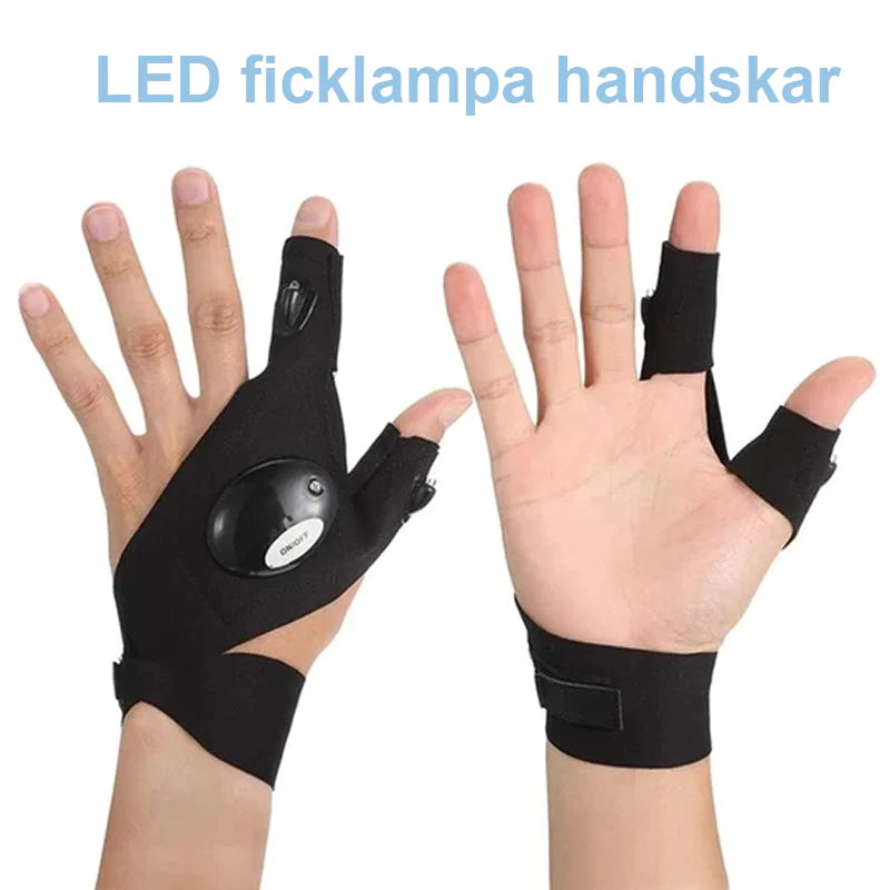 Vattentäta LED - Handskar